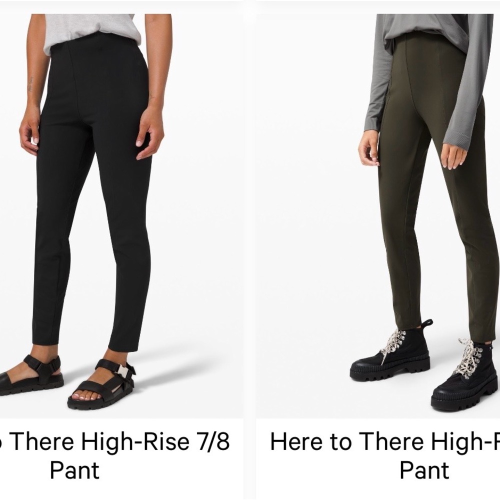Lululemon pull on pants